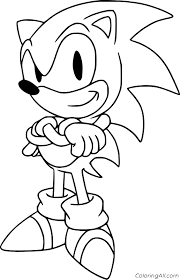 Printable sonic the hedgehog coloring sheets are set of pictures of a famous superhero that can run at supersonic speeds and curl into a ball with the ability to run faster than the speed of sound, hence. Sonic The Hedgehog Coloring Pages Coloringall