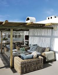 chic coastal living western cape south africa beach house vie en plein air salle en plein air idees de patio