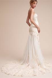 I Like The Bottom Half Of This Dress Bhldn Leigh Gown Ivory Cream In Bride Bhldn Bhldn Wedding Dress Wedding Dresses Wedding Dresses Strapless