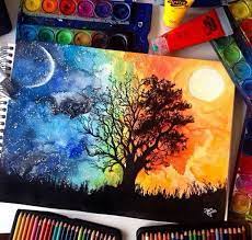 Ver más ideas sobre dibujos, arte en lienzo, pintura de arte. 9 Dibujos Fantasticos Hechos Con Lapices De Acuarela Que Te Encantaran Lapices De Acuarela Como Dibujar Cosas Produccion Artistica