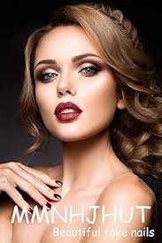 Amazon.com: 24Pcs Square Amber Fake Nails with Gradient Design Medium  Acrylic Full Cover Glossy Shiny Glitter Press On Nails for Women Girls,  Reusable Stick On : Beauty & Personal Care