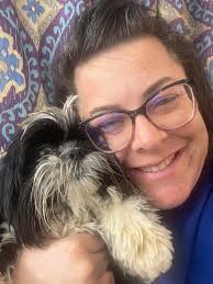 Therapy dogs visit university students