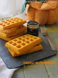 Gaufres Salees Au Potimarron La Gourmandise Est Un Joli Defaut Recette Potimarron Gaufres Salees Gaufres