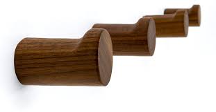 Free delivery and returns on ebay plus items for plus members. Amazon Com Naumoo Natural Wooden Wall Hooks Pack Of 4 Wall Mounted Modern Hook Handmade Decorative Wood Coat Pegs Minimalist Hooks For Hanging Hat Coats Black Walnut Wood Home Kitchen