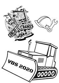 A Custom Concrete And Cranes Vbs Coloring Page Great To Use During Crafts Rotation In 2020 Vbs Vbs Themes Vbs Crafts