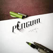 And this 3d bubble letters alphabet can be used for other occasions (or when you just really want to make a statement)! Beautiful 3d Calligraphic Drawings That Look Like They Re Popping Out Of The Page