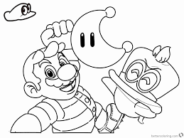 Mario and rosalina are watching star wars: Super Mario Coloring Page Best Of Super Mario Odyssey Coloring Pages Line Dr Super Mario Odyssey Coloring Pages Mario Coloring Pages Super Mario Coloring Pages