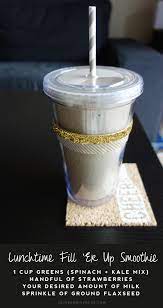 Healthy Lunch Smoothie Olive Ivy Lunch Smoothie Healthy Lunch Smoothie Healthy Lunch