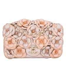 Chanel Pink Quilted Camellia Flap Bag From A Collection Of Rare Vintage Shoulder Bags At Https Www 1stdibs Com Fashi Pink Chanel Chanel Handbags Chanel Bag