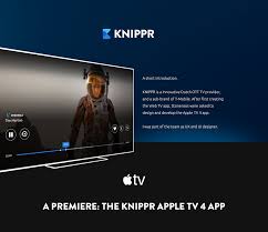 Design Of The Apple Tv App For Dutch Ott Tv Service Knippr Tv App Apple Tv Tv Services
