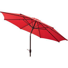 Mainstays 9 Outdoor Market Umbrella Red Walmart Com In 2020 Market Umbrella Outdoor Market Outdoor