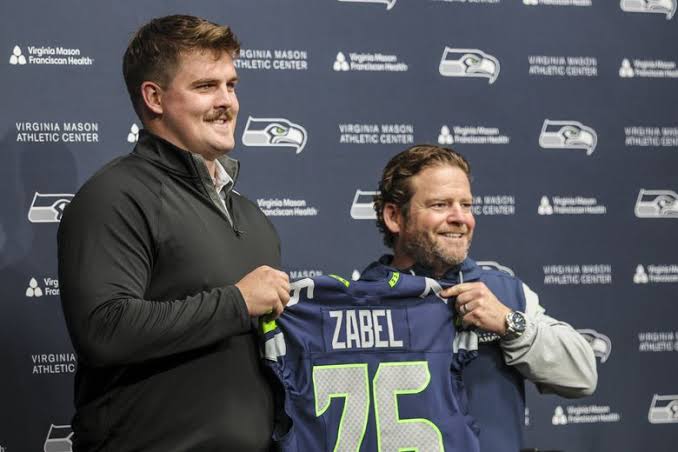 Seahawks' Grey Zabel 'super excited' to get started at minicamp | The Seattle Times