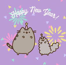 Happy New Year Pusheen Cat New Year Message Happy New Year