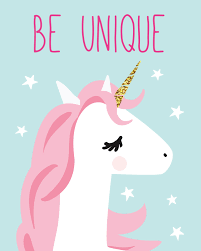 Unicorn Print Set Set Of 4 Be Unique Be Magical Unicorn Etsy In 2020 Unicorn Art Unicorn Wallpaper Unicorn Printables
