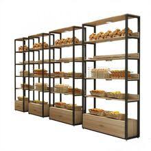 Instant quality results at searchandshopping.org! Metal Wooden Food Bread Shelves Display Rack Cabinet Display Stand Display Shelves Wooden Food Shelves