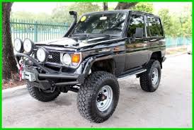 Land cruiser 4wd (natl) package includes. 1987 Toyota Land Cruiser Lj 70 Lifted 4cyl Turbo Diesel Rust Free Land Cruiser Toyota Lc Cruisers
