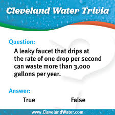 If you think you're up to the task, then try out these football trivia questions for yourself. Weekend Fun Cleveland Water Department