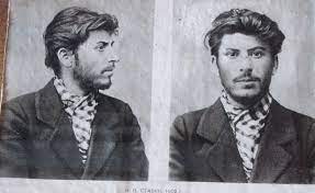 A triste imaturidade política da unilateralidade. Joseph Stalin April 1902 Mugshot Batumi Georgia Fotos Wunder