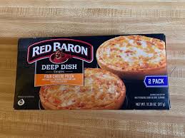Savor mouth watering, perfectly portioned pizza made with real cheese, robust tomato sauce, and premium toppings on our classic crust. Red Baron Deep Dish Singles Four Cheese Pizza 2 Count 11 2 Oz Baker S