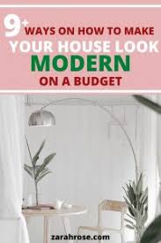 Remember to bring home color samples or large swatches to look at in your house, in your lighting. 9 Budget Friendly Home Decor Hacks To Make Your Home Look Modern Zahrah Rose