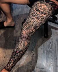 Giới tattoo hình xăm full chân nhật cổ : Hinh XÄƒm Full Chan Nam Ná»¯ Ä'áº¹p 1001 Tattoo Full Chan