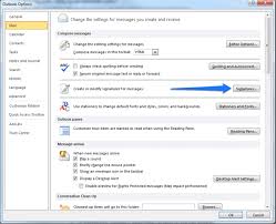 How To Change Your Email Signature In Microsoft Outlook 2010 Easy
