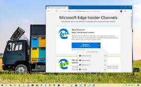Microsoft edge comes designed for web services and built to web standards. Microsoft Edge Chromium Beta Is Available For Download On Windows 10 Pureinfotech