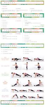 The Mnb Summer Series Download Your Weekly Workout Plan Move Nourish Believe Weekly Workout Plans Weekly Workout Workout Plan
