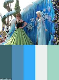 Frozen S Anna Elsa In Disney Festival Of Fantasy Parade Color Scheme Festival Of Fantasy Parade Disney Colors Girls Room Colors