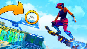 You want to move in fortnite faster, you can buckle up the hoverboard under your feet. Fortnite Race Course Hoverboard 10 2021