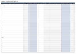 The simple smart goal template lets you determine why you want to pursue your goal, as well as get started on planning your goal. Free Goal Setting And Tracking Templates Smartsheet