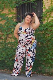Plus Size Floral Jumpsuit - Natalie in the City