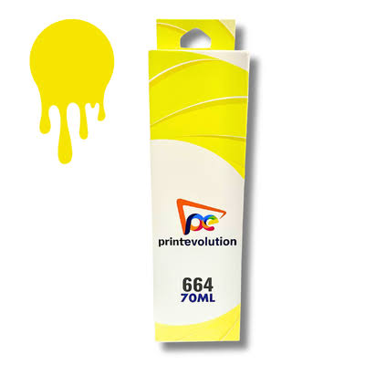 Tinta Printevolution 664 Amarilla 70Ml