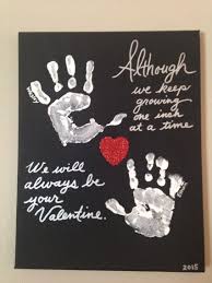 Black And White Painting Ideas For Kids Black Canvas White Paint Simple Glitter Heart Sticker Homemade Valentine For Grandma Easy Craft Em Valentines Art Valentines Diy Valentine Crafts For Kids
