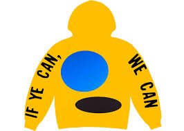 Kanye West Cpfm For Jik Hoodie Yellow In 2020 Yellow Hoodie Hoodies Kanye