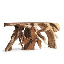 Dining Table Base Raw Teak Root Table Wisteria Teak Root Console Teak Coffee Table Root Table