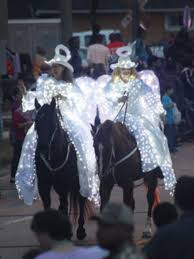Illumination By Horse Power 2012 Christmas Parade Over 1 500 Lights On Each Horse Horse Halloween Costumes Horses Horse Costumes