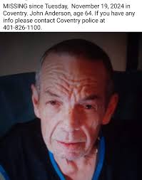 Missing Person Alert: John in Rhode Island