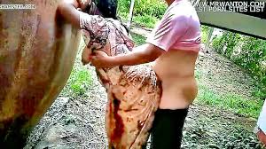 Outdoor Taboo Naughty Aunty Gets Fucked In Public During Corona Outbreak -  XXXBP