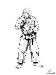 You are viewing some street fighter sketch templates click on a template to sketch over it and color it in and share with your family and friends. Street Fighter Ii Ken Lines By Crescentdebris On Deviantart