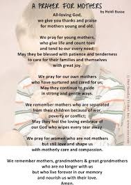 Our Sunday Visitor Catholic Publishing Company Home Mother S Day Prayer Prayer For Mothers Mothers Day Poems