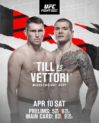 Italian mma fighter, fighting for the ufc. Ufc It S Official Darren Till Vs Marvin Vettori Is Facebook