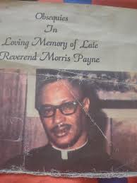 The late Pastor, Morris Payne Sr. Pastored True Light Missionary Baptist  Church