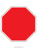 A stop sign is an example of an octagon. Printable Stop Signs Free Printable Signs