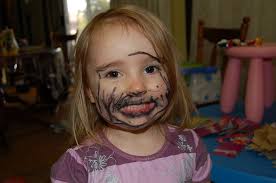 Our Artistic Daughter's face