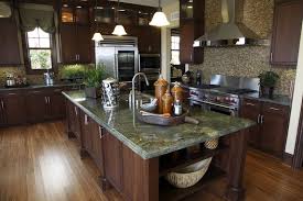 green granite countertops