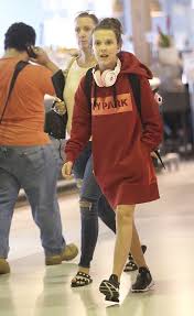 Millie Bobby Brown Leaves Brisbane Airport For Sydney Bobby Brown Bobby Brown Stranger Things Millie Bobby Brown