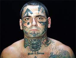 Pin On Gang Face Tattoos