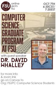 Associate professor of media design at parsons every day, david carroll and thousands of other voices read, write, and share important stories on medium. Speaker Dr David Whalley 10 7 At 6 30cst Online Acm At Fsu