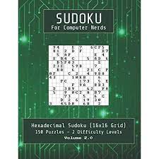 Get hints, track time, print, access previous puzzles and much more. Buy Sudoku For Computer Nerds Hexadecimal 16x16 Sudoku For The Ultimate Logic Challenge A Fun Gift For Geeks Who Love Puzzles Paperback August 9 2019 Online In Vietnam 1089225989